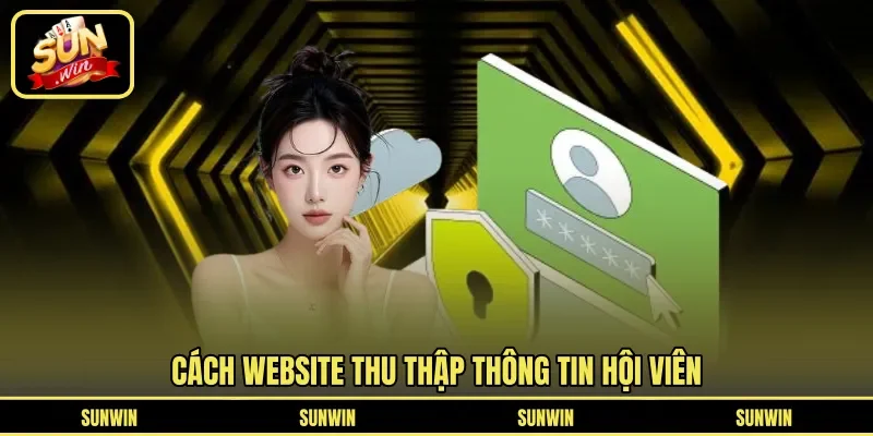Cách website thu thập thông tin hội viên